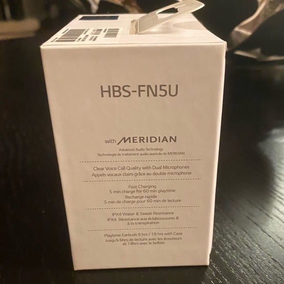 LG UV Nano Wireless Headphone Earbuds - Picture 7 of 8